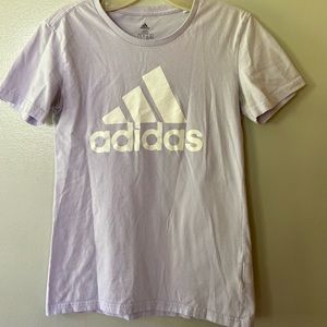 Light Purple Adidas T-Shirt